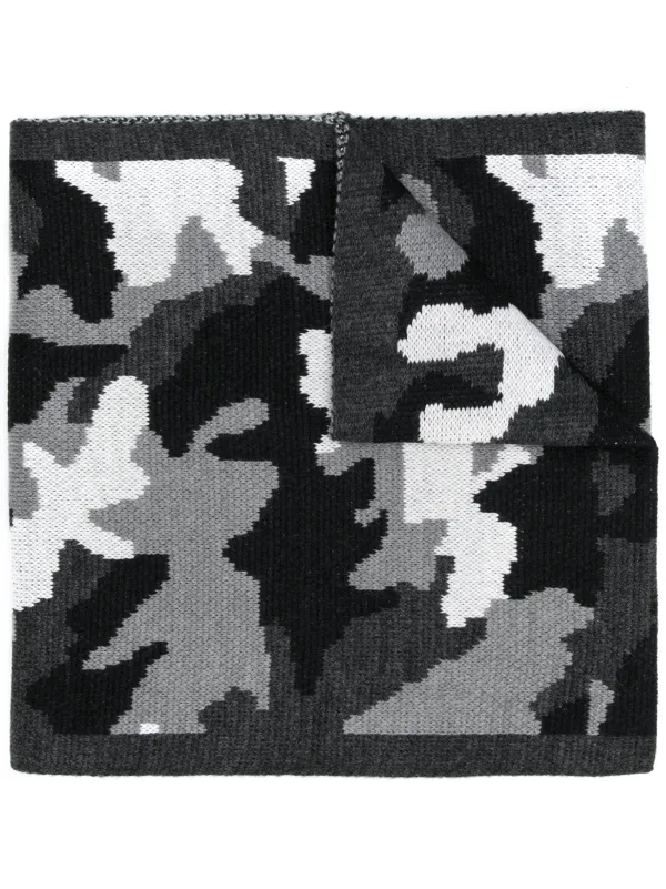 michael kors camo scarf