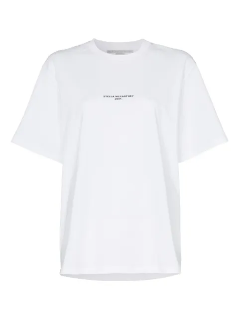 Stella McCartney t-shirt med liten text