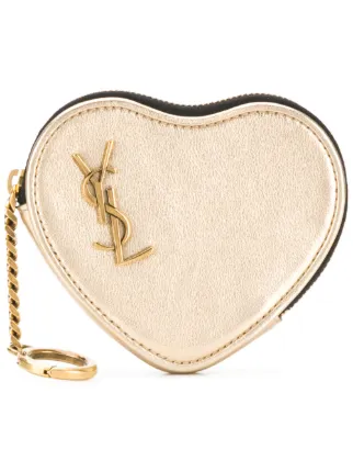 Store YSL heart coin purse