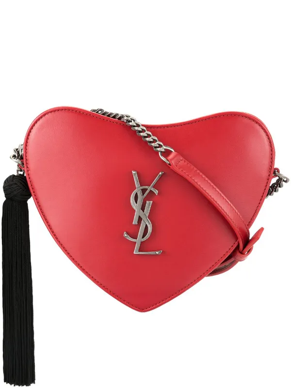 heart ysl bag