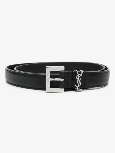 Saint Laurent Cassandre thin belt