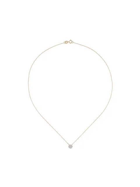Dana Rebecca Designs Colar de ouro 14kt com pingente de diamantes