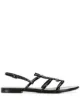 Image 1 of Saint Laurent Cassandra logo sandals