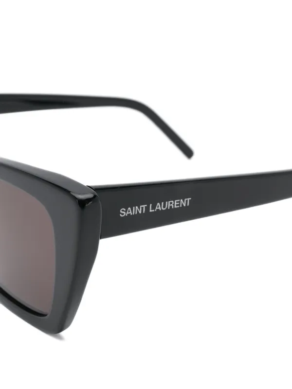 Saint Laurent Eyewear Mica SL 276 サングラス | ブラック | FARFETCH JP