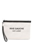 Saint Laurent Rive Gauche clutch bag - Neutrals