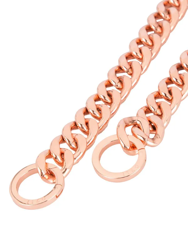 rose gold bolsa strap