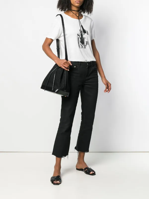 ysl monogram bucket bag