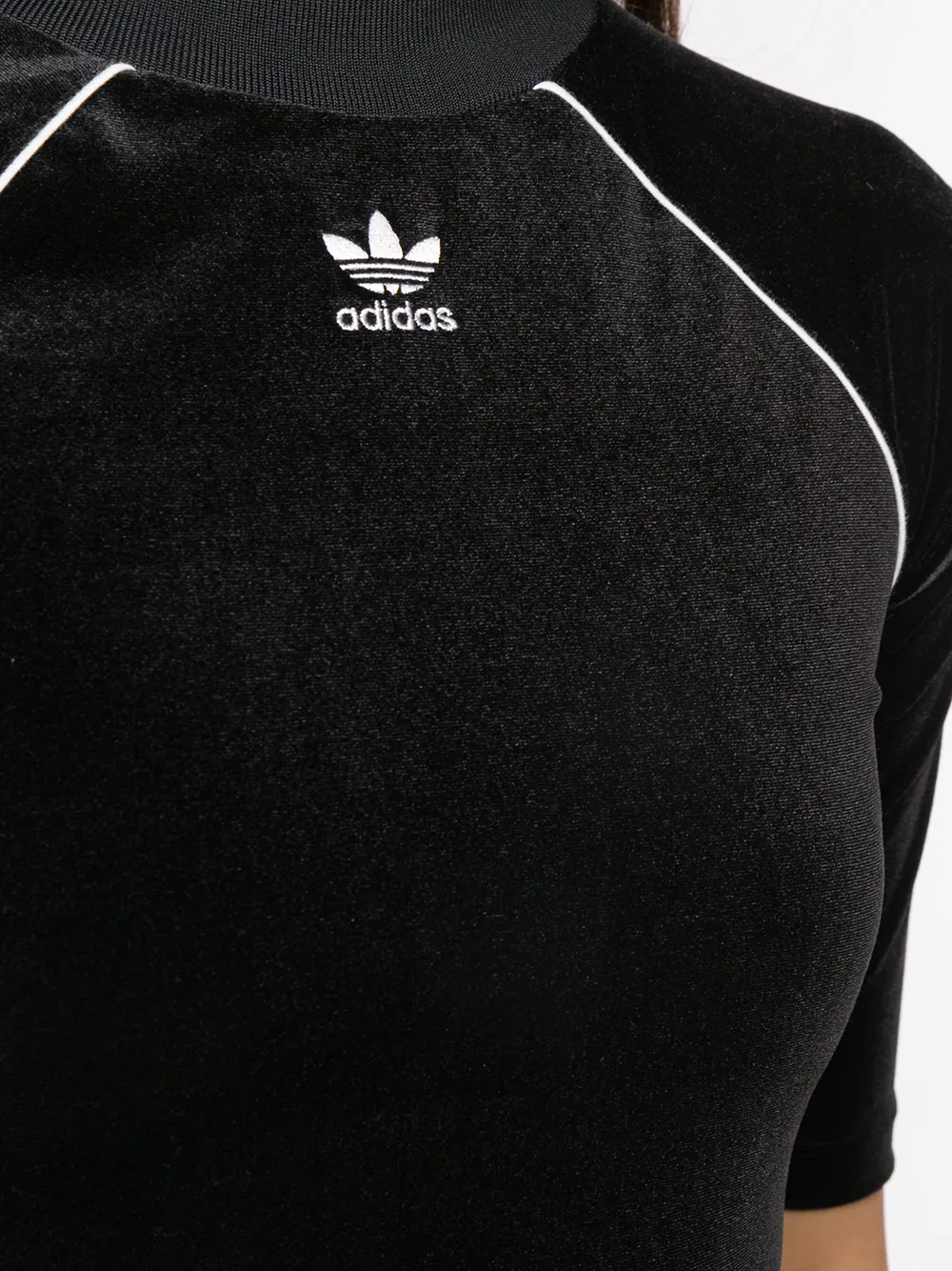 adidas Originals T-shirt jurk Zwart