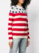 Saint Laurent stars striped jumper