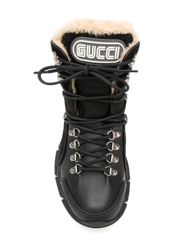 gucci flashtrek high top sneakers