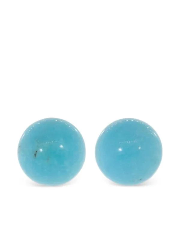 Irene Neuwirth 18k Yellow Gold Gumball Stud Earrings