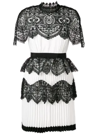 Self portrait cape dress top
