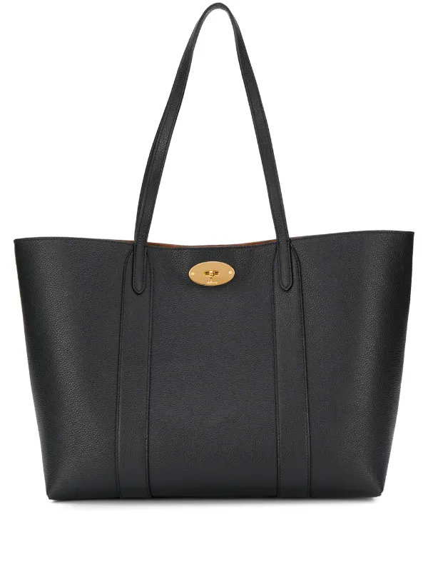 Mulberry bayswater tote black on sale