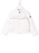 Image 1 of Moncler Enfant frill trim padded track jacket