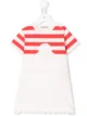 الصورة 1 من Moncler Kids فستان تيشيرت بشعار مطرز