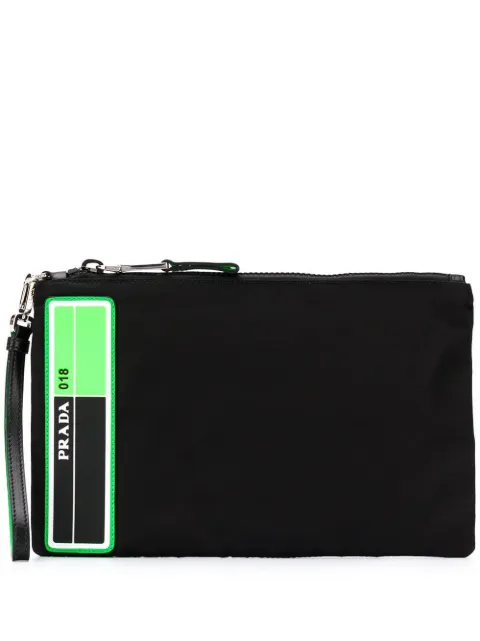 prada neon backpack