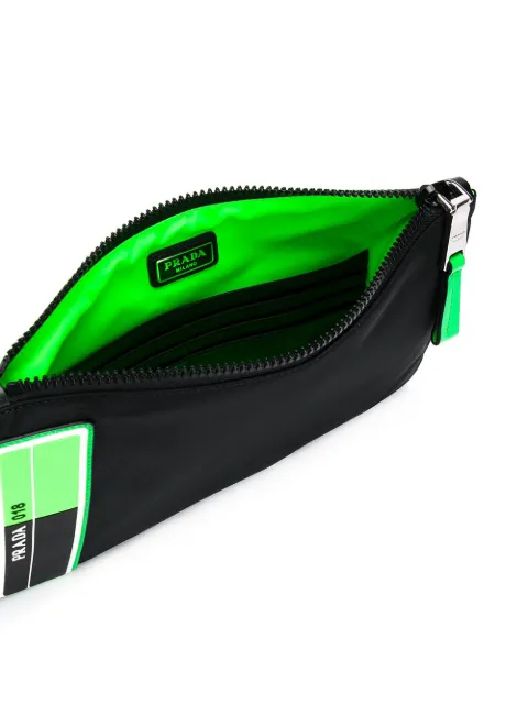 prada neon backpack