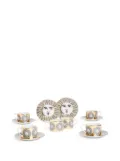Fornasetti Sole tea cups (set of 6) - Yellow