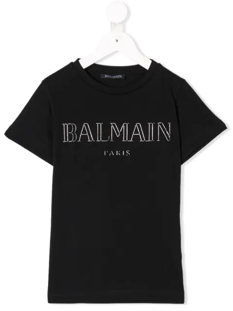 BALMAIN FOILED LOGO T-SHIRT