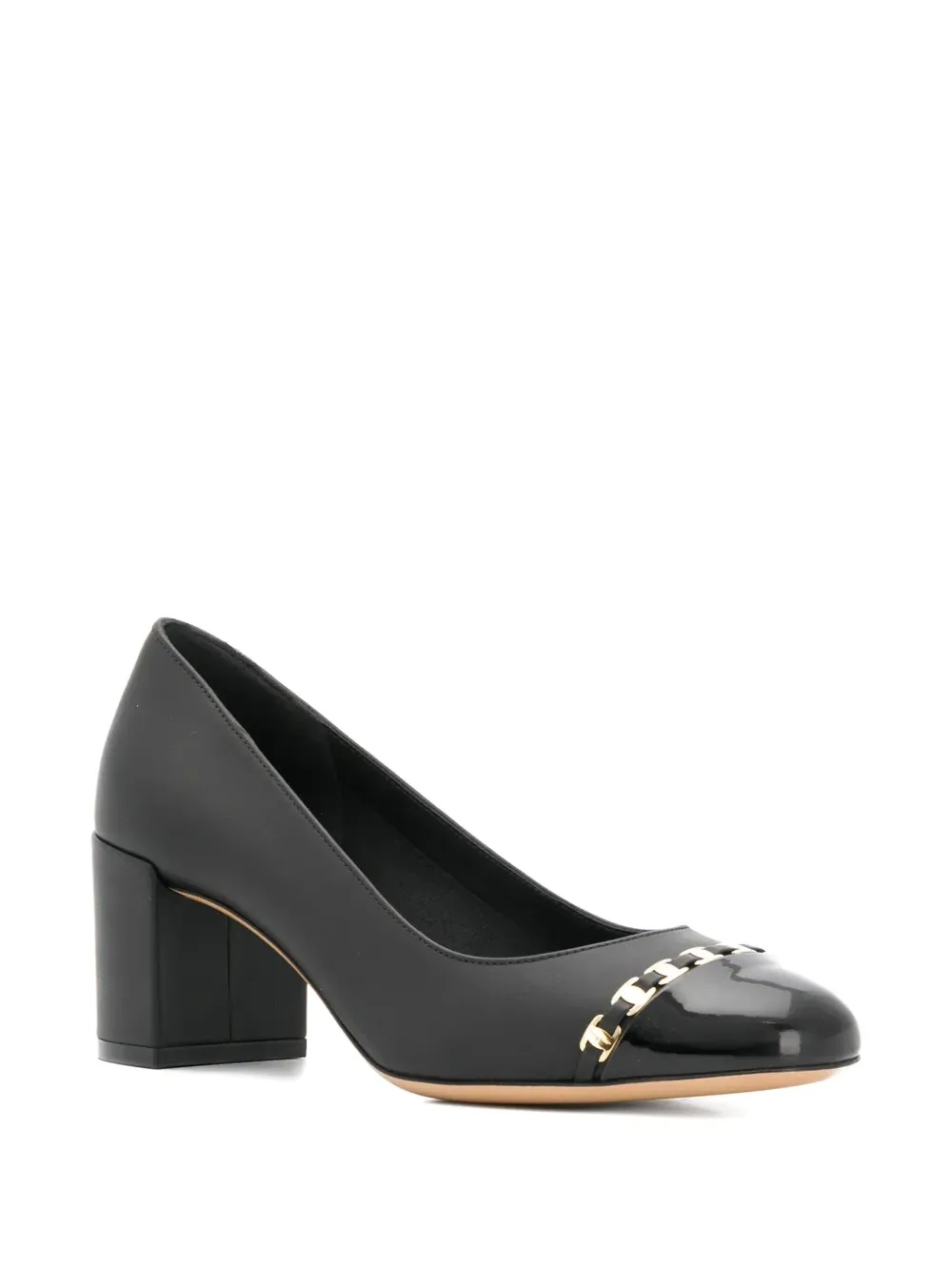 Ferragamo 60mm Vara-chain pumps | Heeled Pumps | Image 2