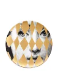 Fornasetti Tema e Variazioni N. 368 wall plate - Yellow