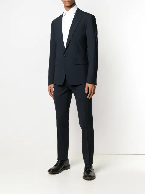 Dsquared2 Two Piece Formal Suit In Blue