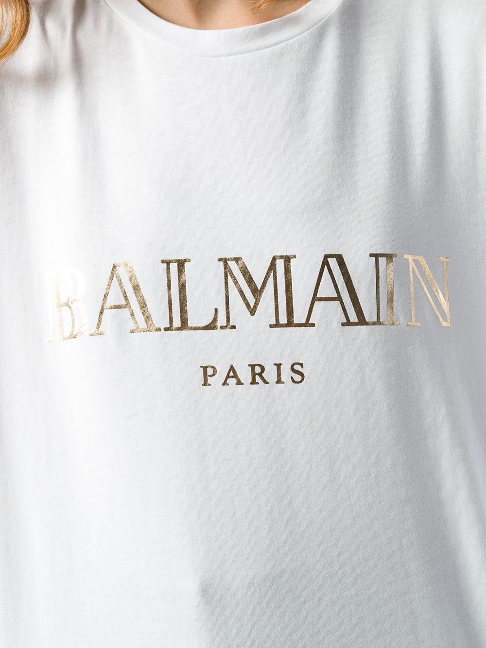 фото Balmain футболка с декоративными пуговицами