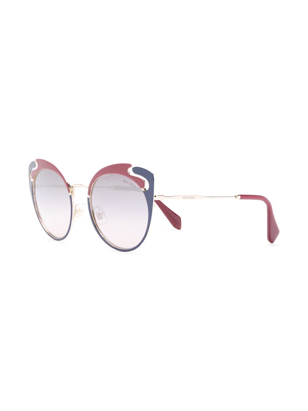 Miu Miu Eyewear Noir zonnebril - Rood