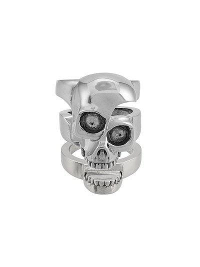 Alexander McQueen - divided skull ring