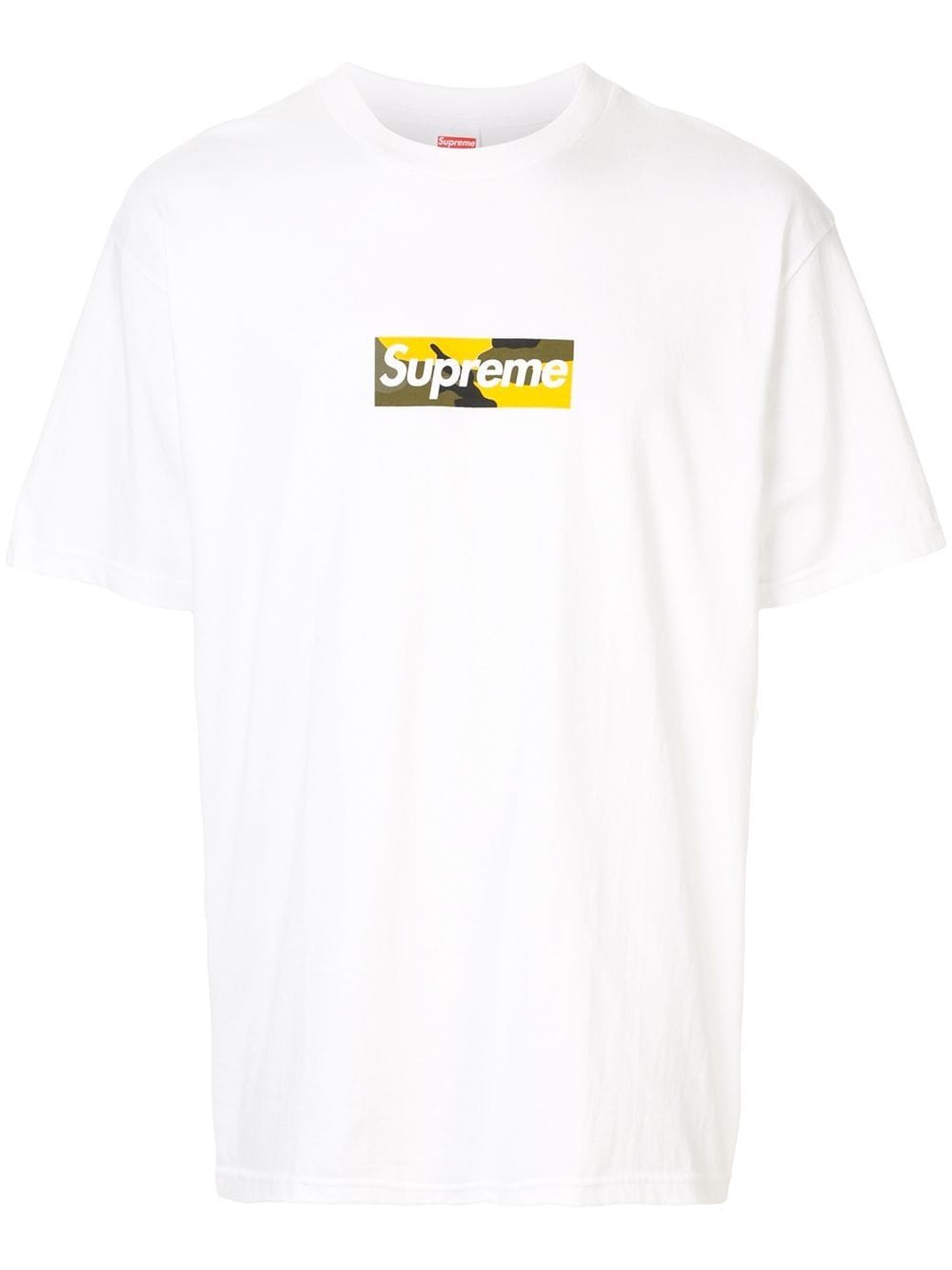 Supreme Box-logo Swim Shorts in Yellow for Men