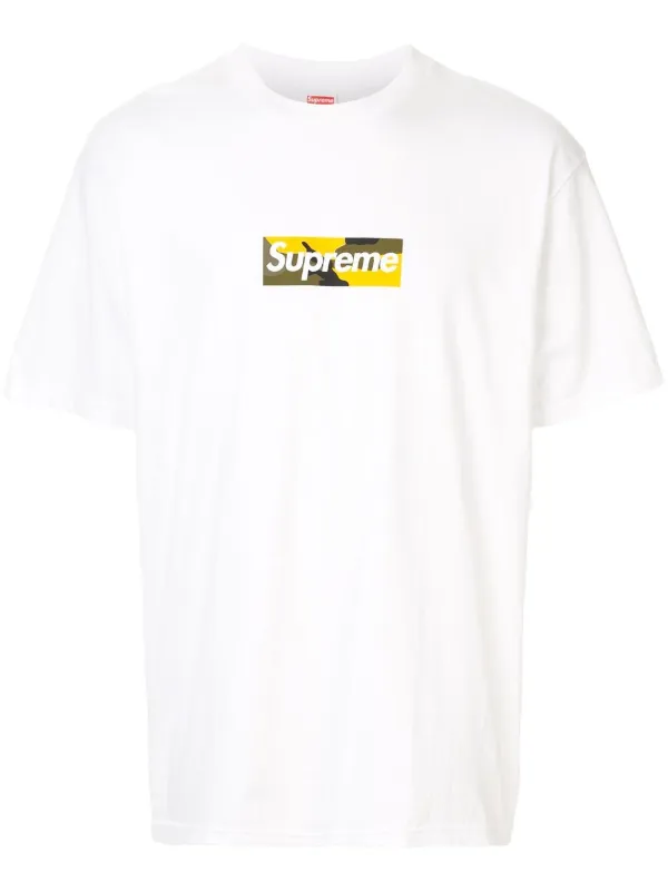 Supreme - Brooklyn Box Logo T-Shirt - Men - Cotton - M - White