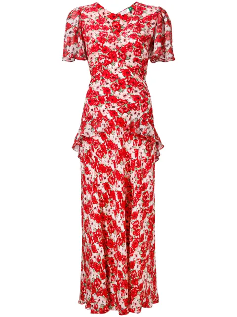 RIXO LONDON EVIE MAXI DRESS