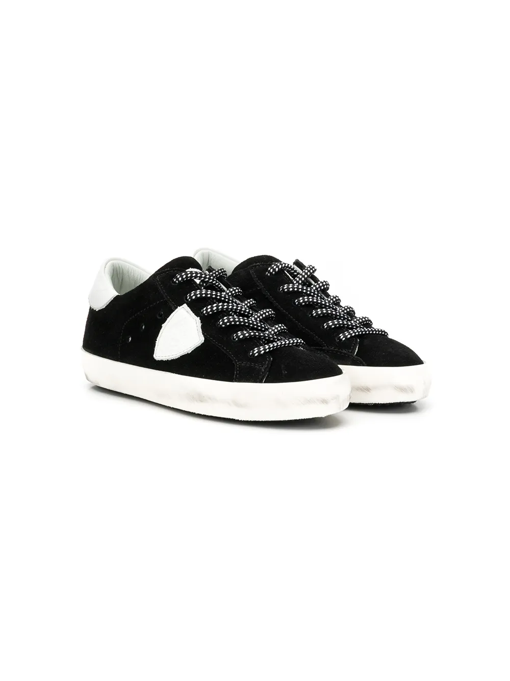 Philippe Model Kids кроссовки с бляшкой с логотипом Philippe Model Kids кроссовки с бляшкой с логотипом