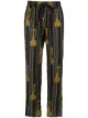 Image 1 of Dolce & Gabbana tassel printed trousers