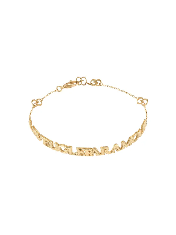 Gucci Bracelet L Aveugle Par Amour Farfetch Gucci Bracelet L Aveugle Par Amour Farfetch