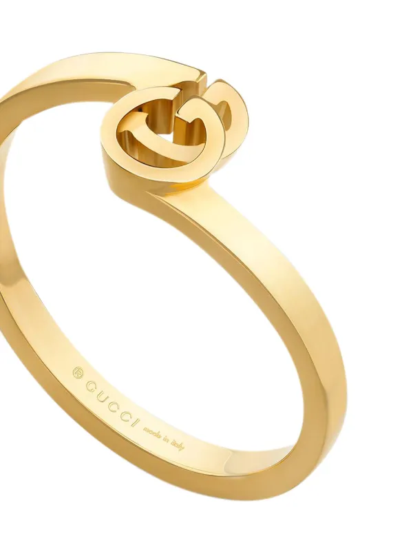 gucci ring gg logo
