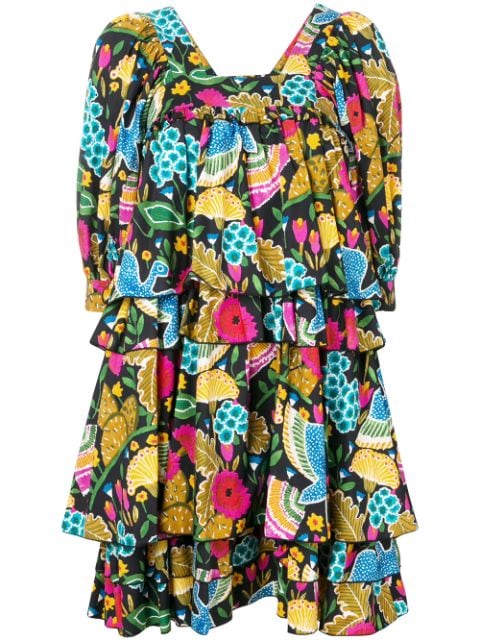 La DoubleJ Colombo Grande printed dress