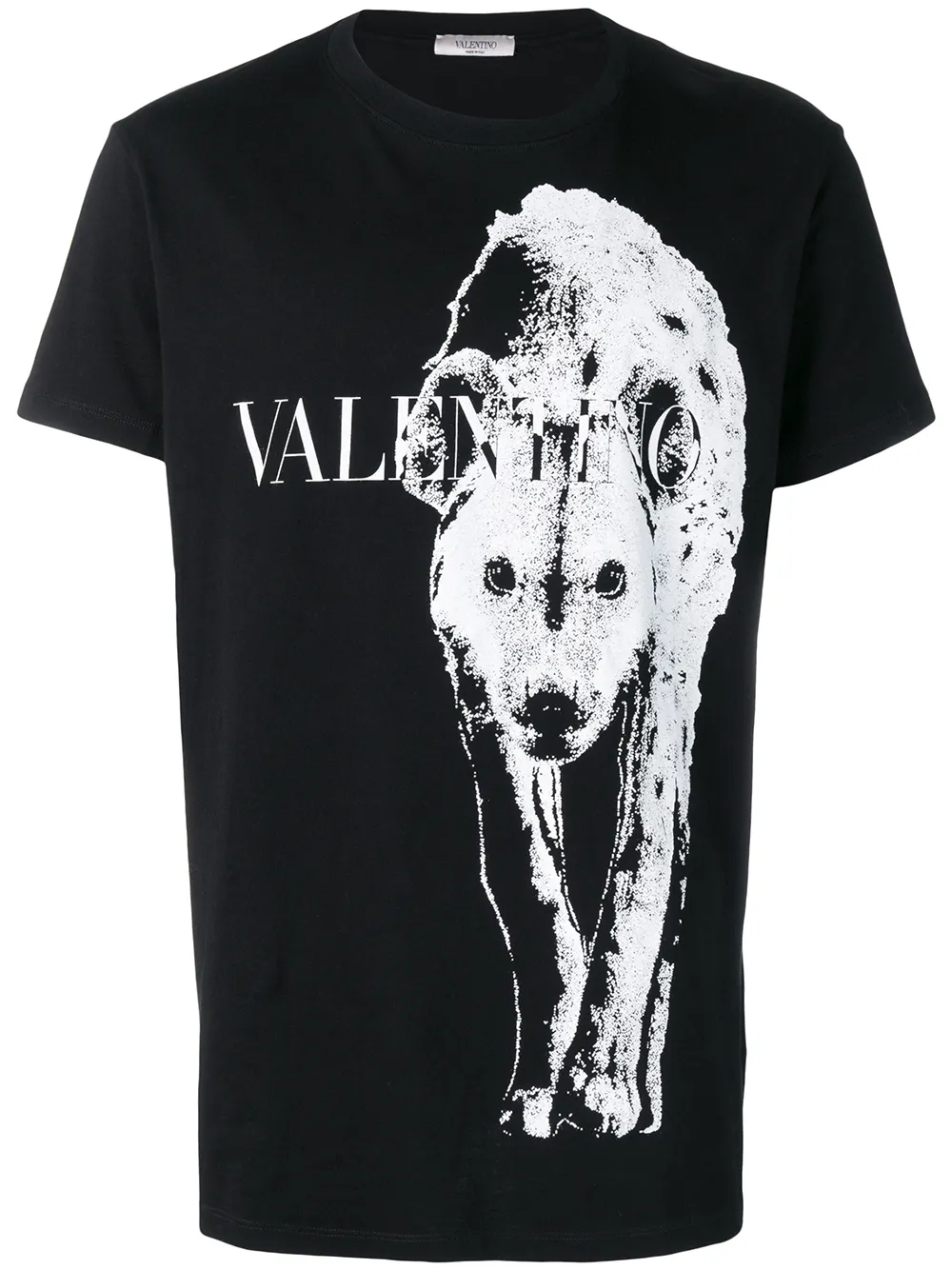 Valentino wild dog print T-shirt $315 - Buy Online - Mobile Friendly ...