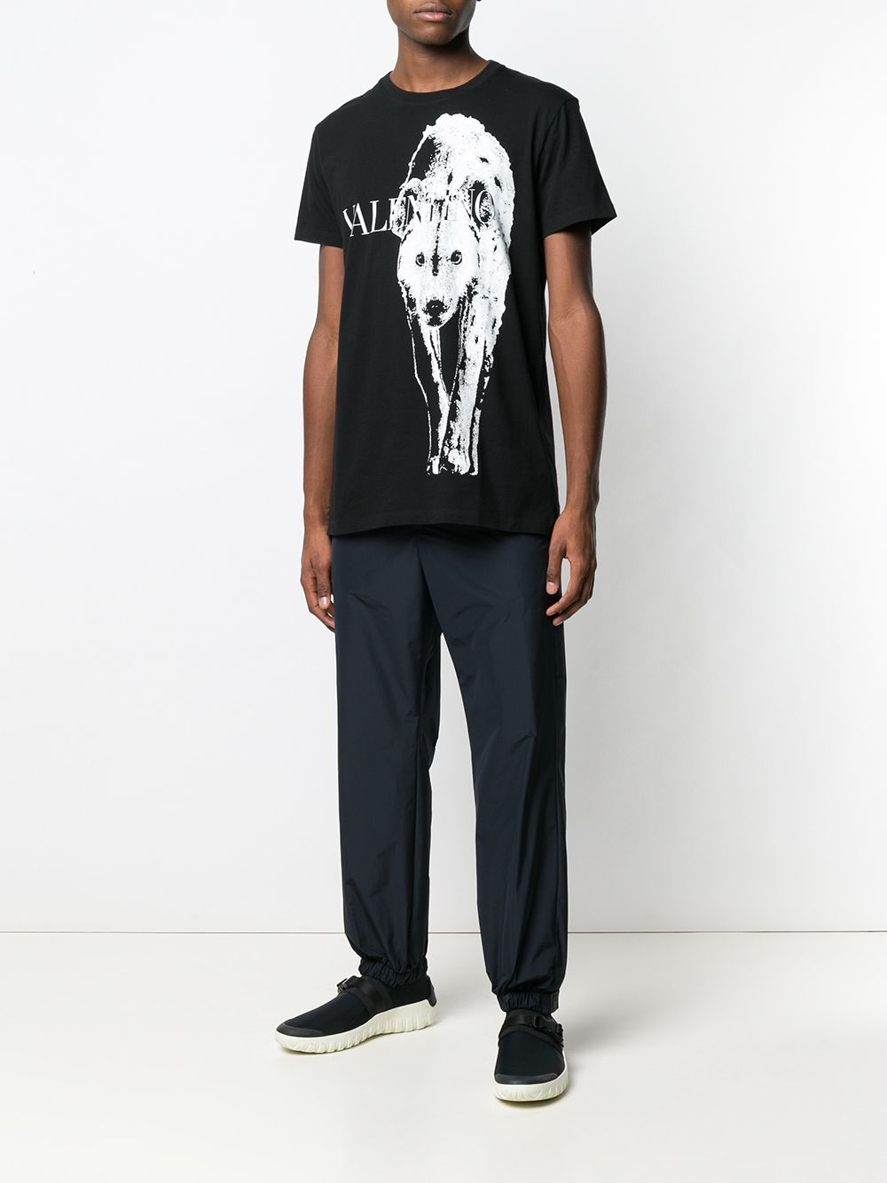 Valentino wild dog print T-shirt $315 - Buy Online - Mobile Friendly ...