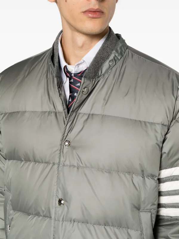 Thom Browne 4bar ブルゾン Thom Browne 4BAR マットナイロン ボンバー 通販 - FARFETCH