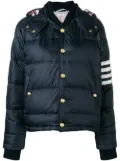 Thom Browne 4-Bar bomber jacket - Blue