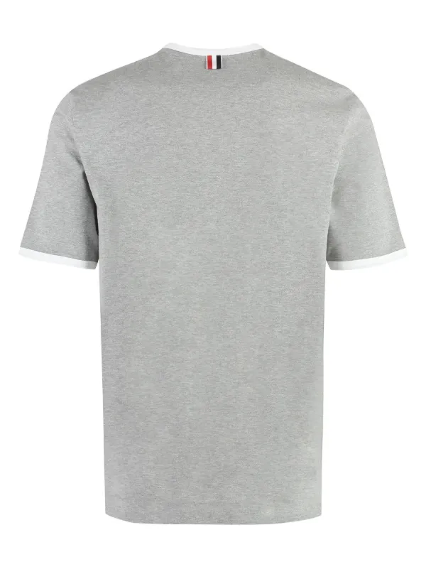 Thom Browne Ringer T-shirt | Grey | FARFETCH