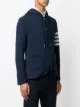 Thom Browne 4-Bar hooded cardigan