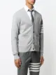 Thom Browne 4-Bar loopback cardigan