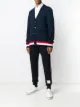 Image 2 of Thom Browne RWB stripe loopback track pants