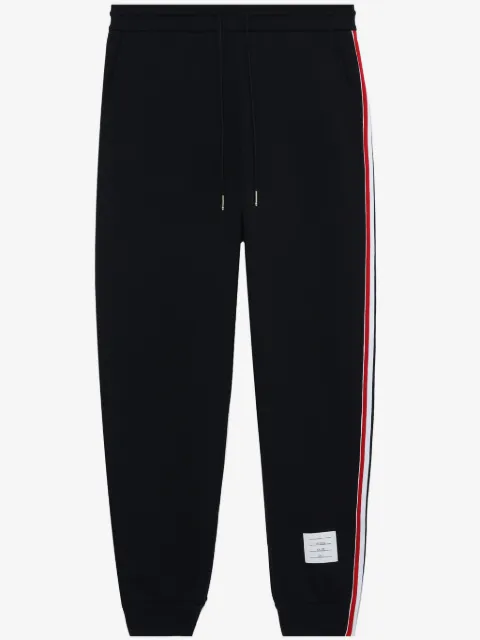 Thom Browne classic loopback stripe sweatpants