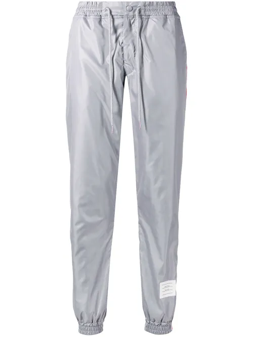 Pantalon de jogging à détail rayé - Thom Browne - Modalova