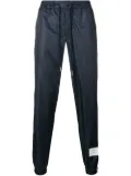 Thom Browne Rwb stripe ripstop track pants - Blue