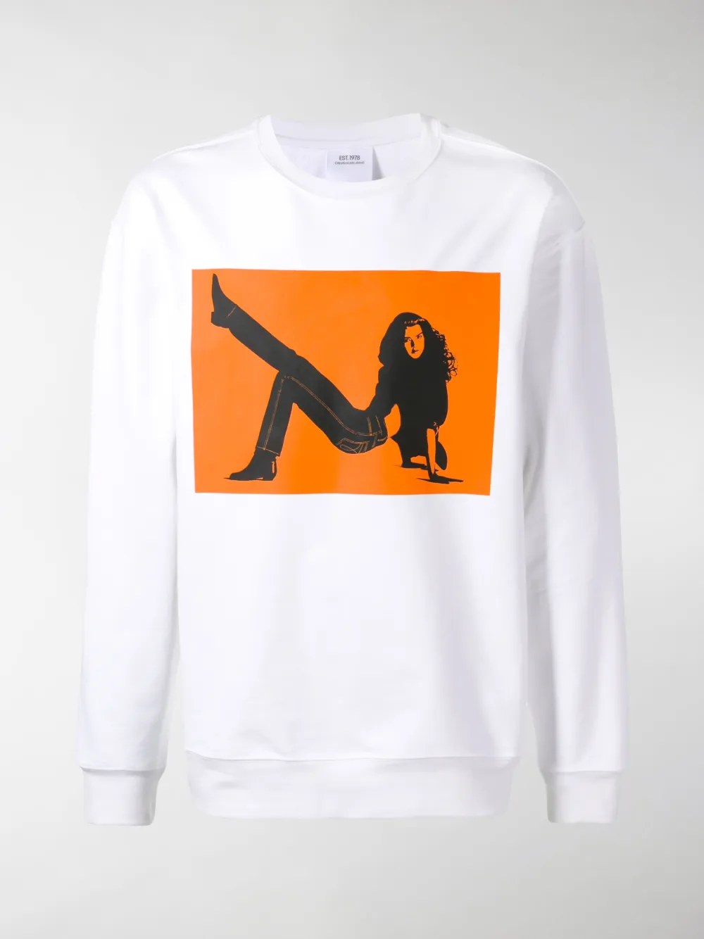 Image of Calvin Klein Jeans Est.  Icon print sweatshirt