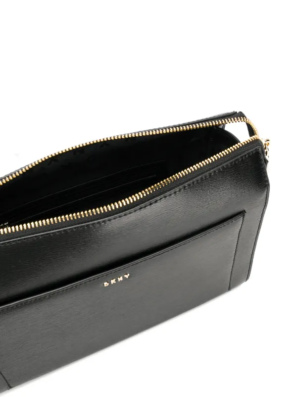 donna karan leather crossbody bag